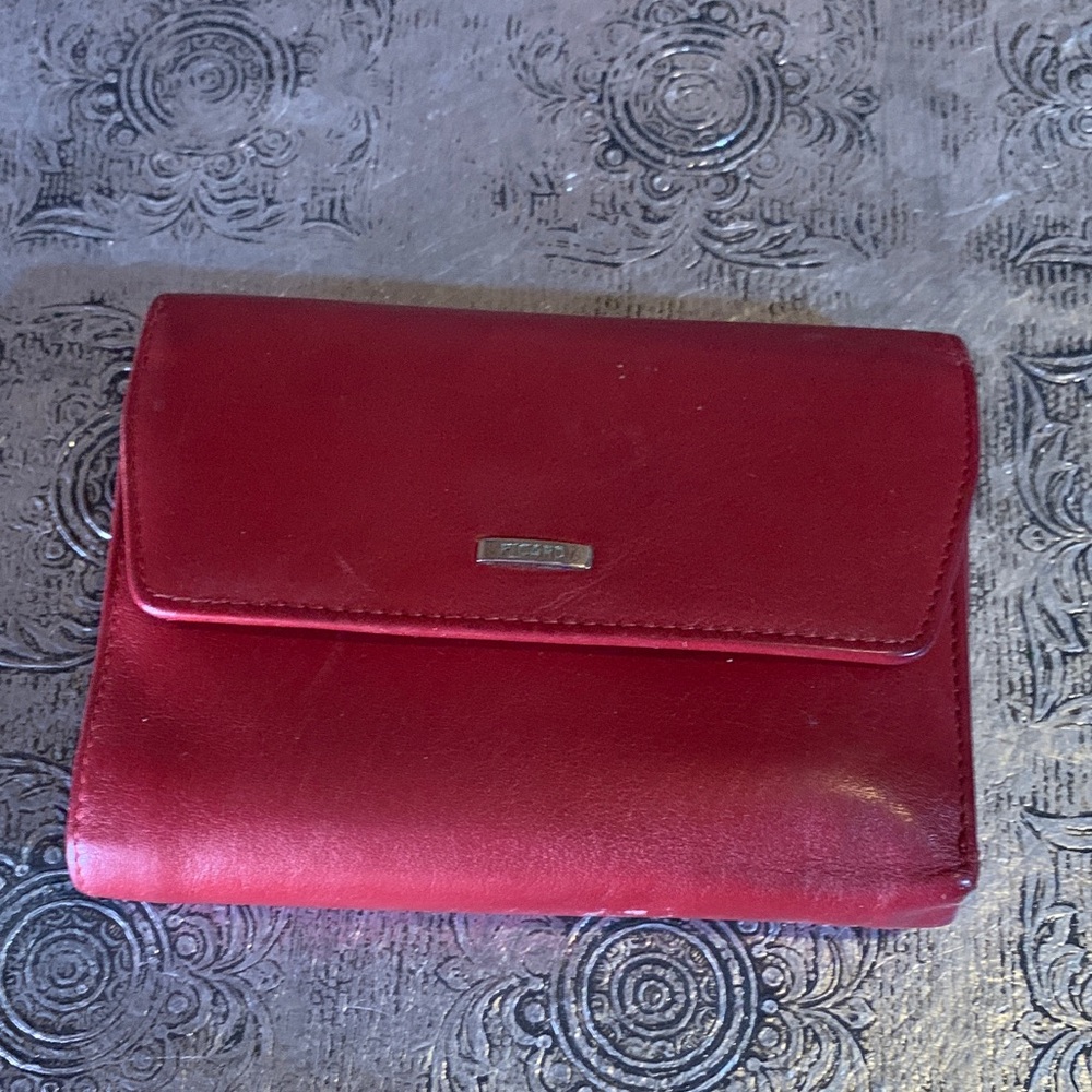 Picard Red Leather Wallet